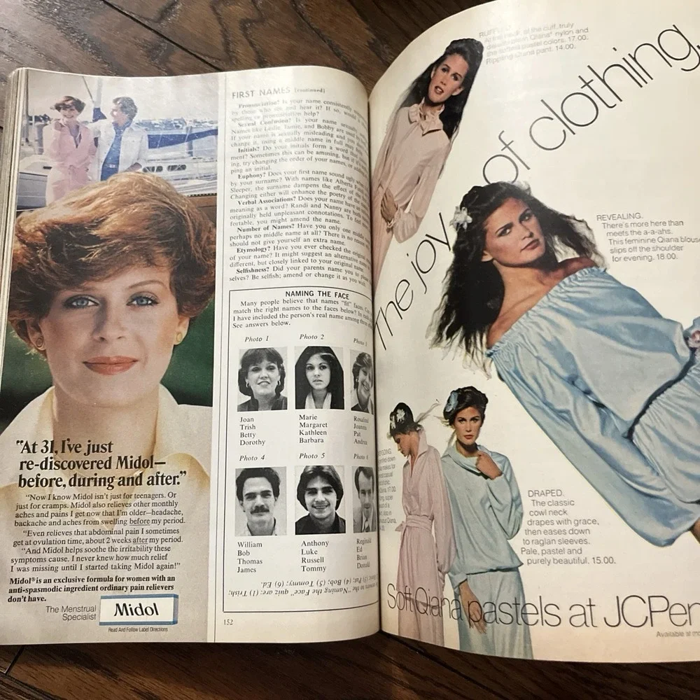 Vintage Cosmopolitan Magazine - December 1977 - Volume 183 No. 6